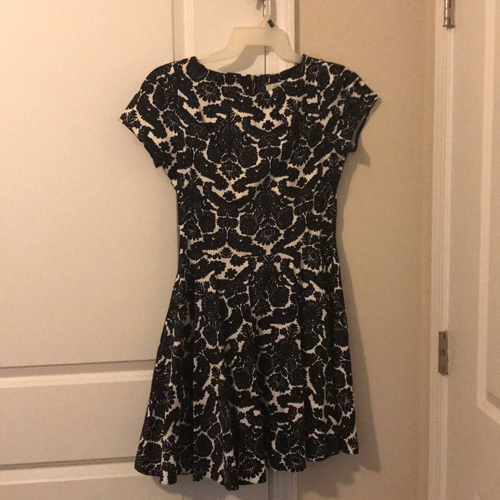 Modcloth Closet Damask Pattern Dress